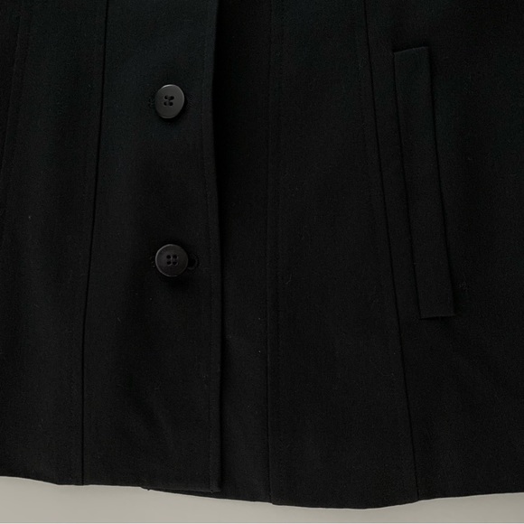 “DKNY” Black Wool Blend Jacket size 6 - Picture 8 of 14